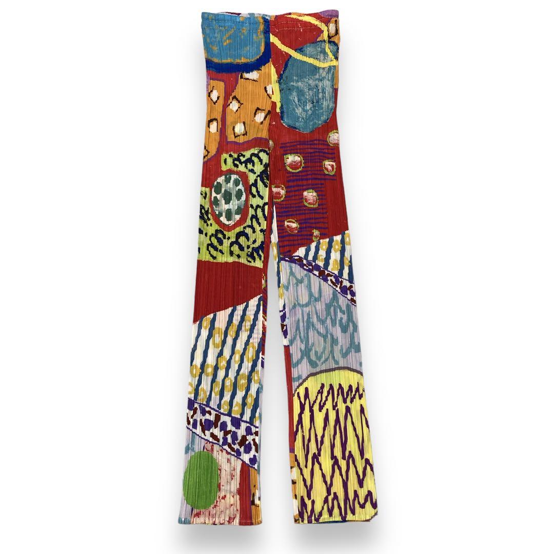 プリーツプリーズ PLEATS PLEASE ストレートパンツ フルレングス