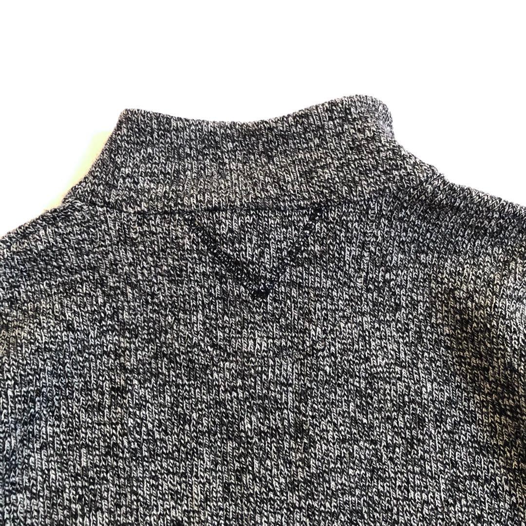 White Mountaineering ハーフジップ ニット プルオーバー