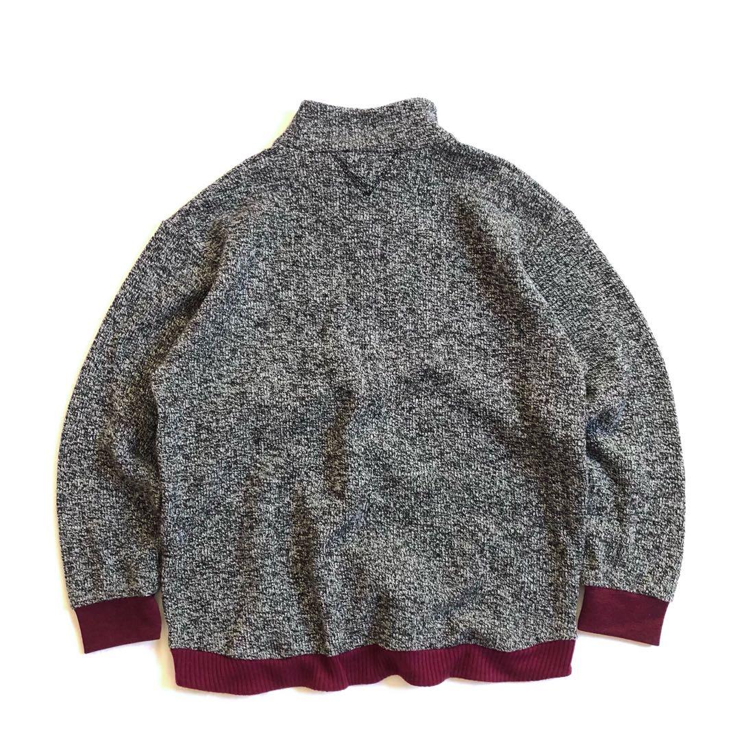 White Mountaineering ハーフジップ ニット プルオーバー