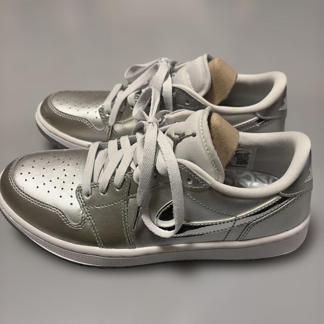 ナイキ　Air Jordan ゴルフシューズ　シルバー スニーカー