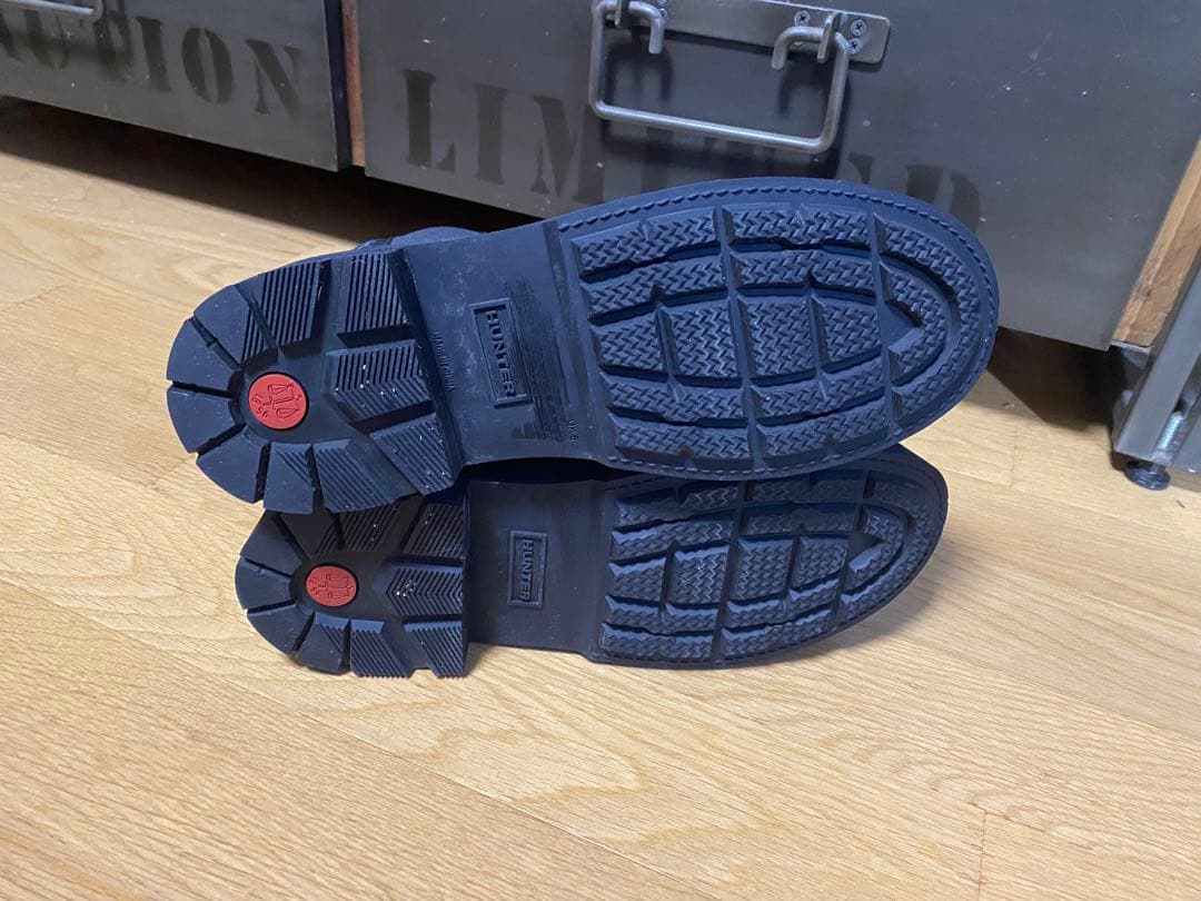 【美品】箱あり HUNTER レインブーツ