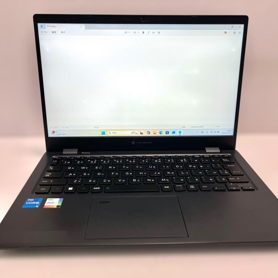 美品 dynabook G83/HV 2022年製 第11世代 バッテリー消耗少