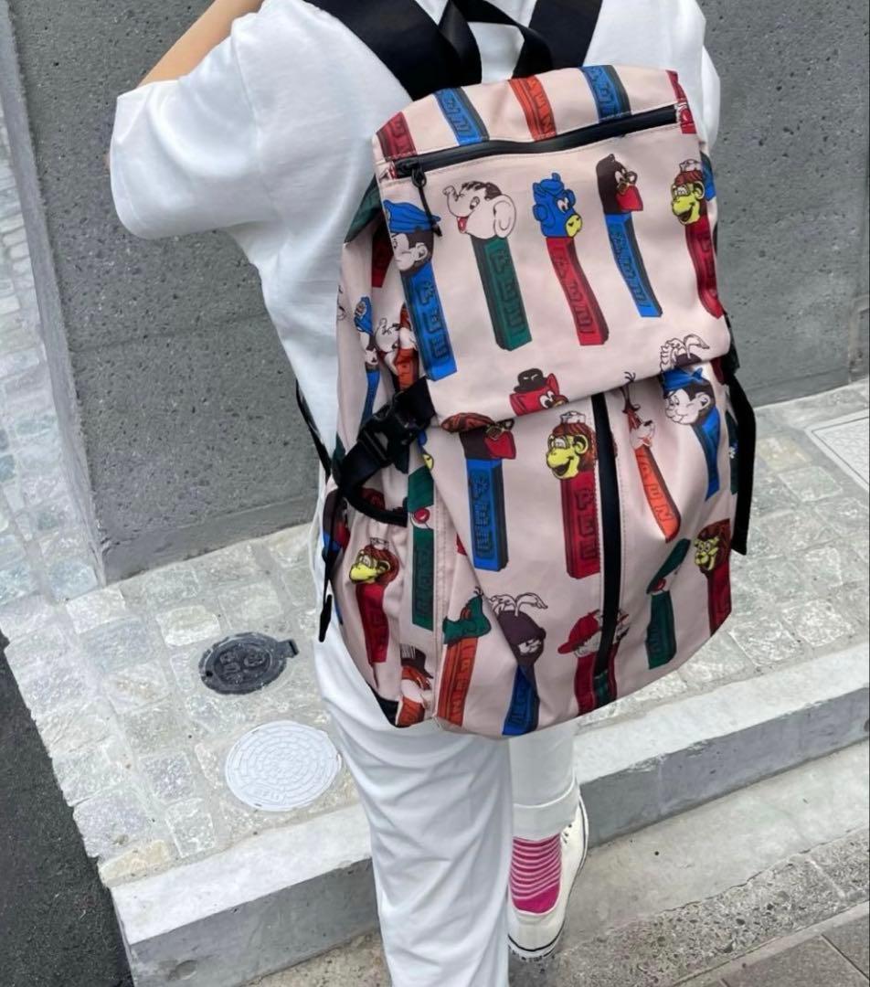 PEZ×ear ペッツ コラボ リュック バックパック　 撥水 zoo