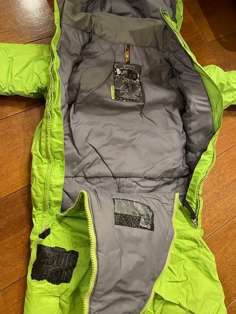 BURTON ベビー用スノーボードウェア ライムグリーンの通販はau PAY