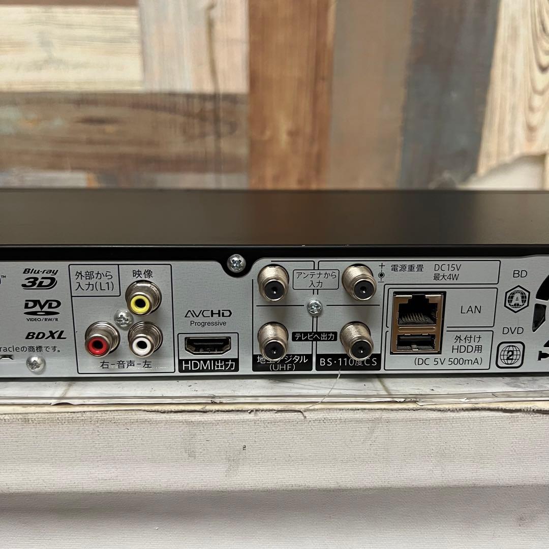 即日受渡❣️全国送料込シャープブルーレイ&HDD1TBレコーダーW録画スマホ連動可