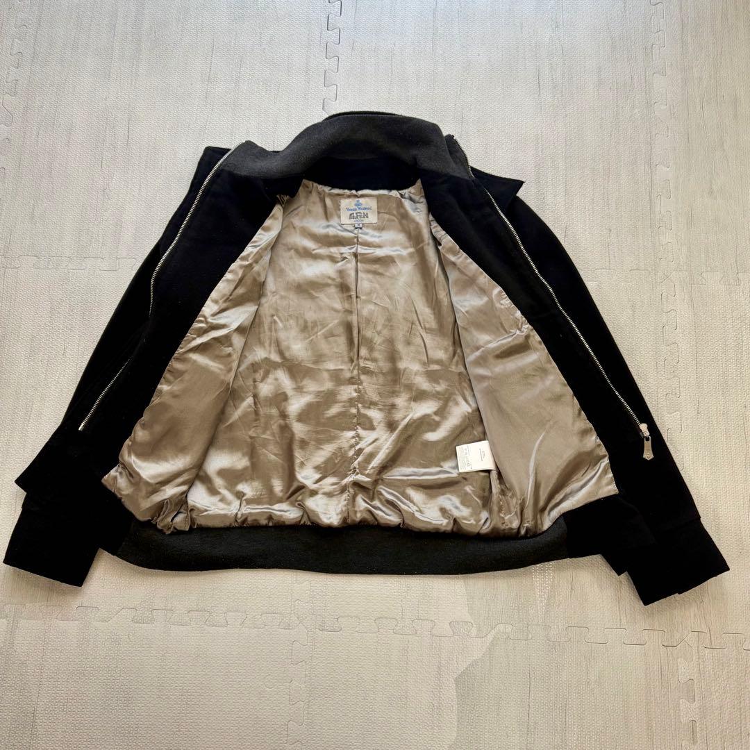 希少 Vivienne Westwood ブルゾン ジャケット オーブ稲妻 伊製