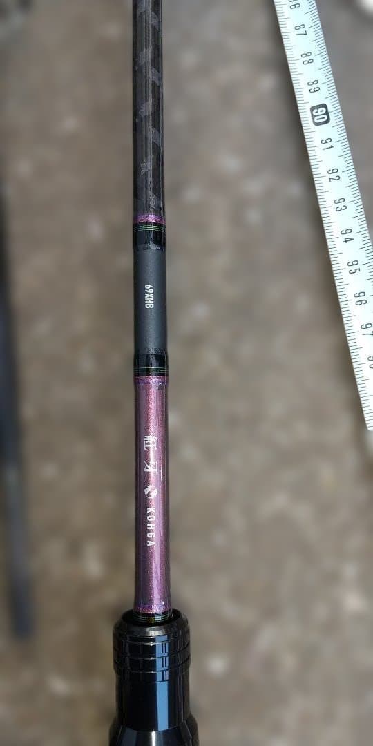 Ⓐ　Daiwa 紅牙 KOHGA X 69XHB 等　釣り竿まとめ売り　計４本