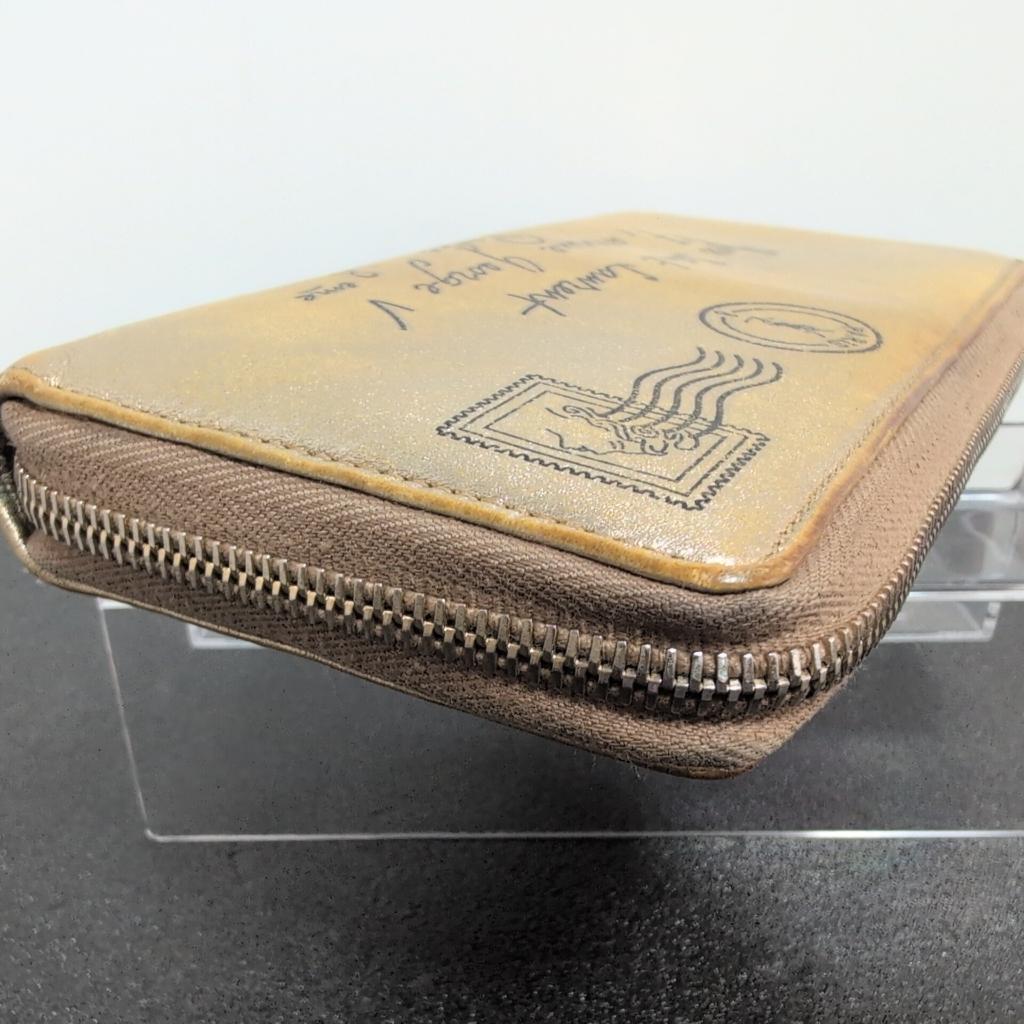 イヴサンローラン 長財布 Yメール YSL ロゴ カサンドラ ロゴ 財布 金色