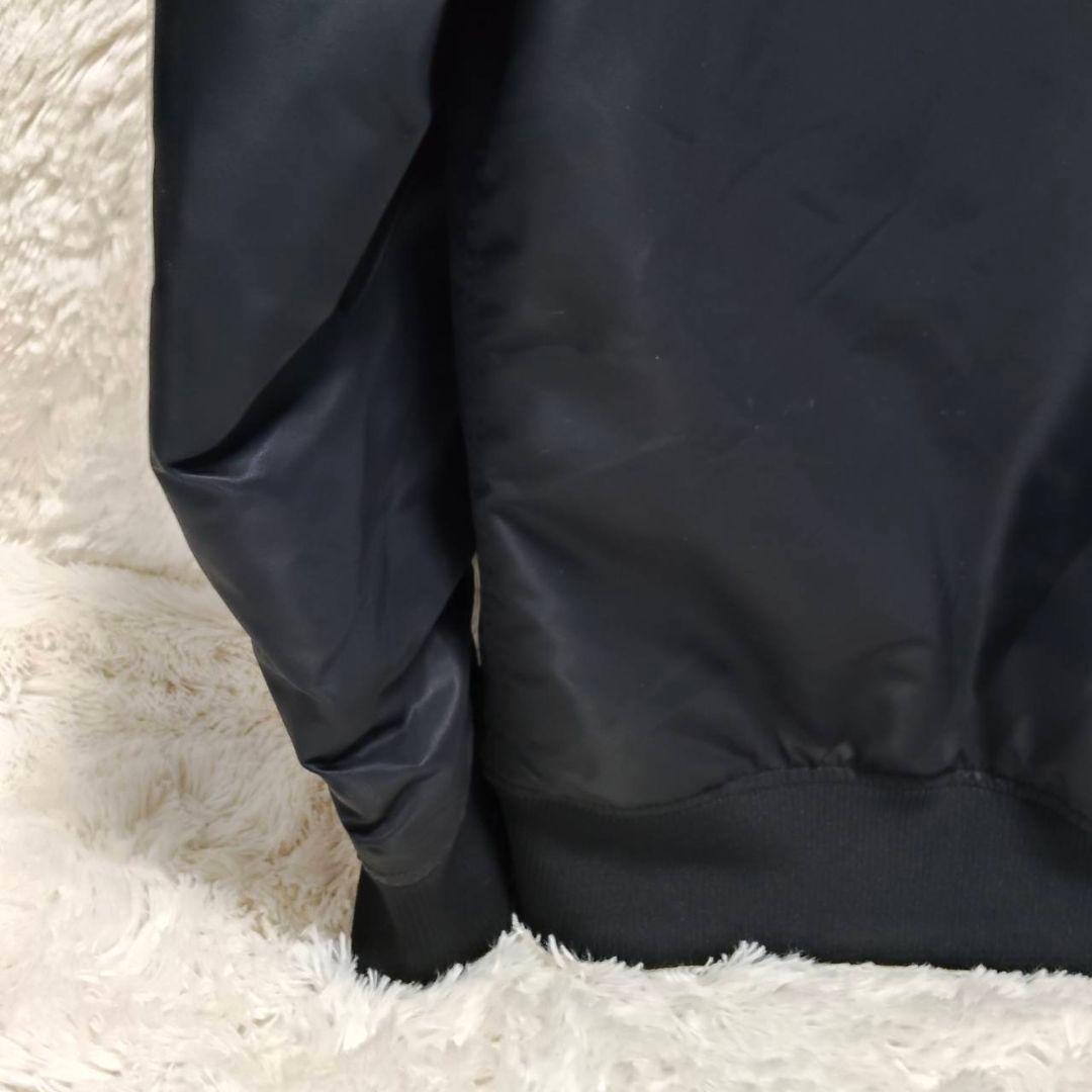 極美品 ユニクロ +J ダウンジャケット MA-1 ブラック XXL