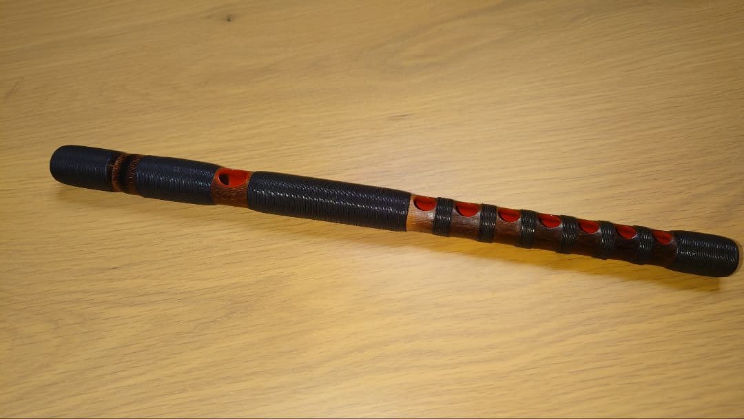 【七つ星】『新月』の龍笛（籐巻？古管）