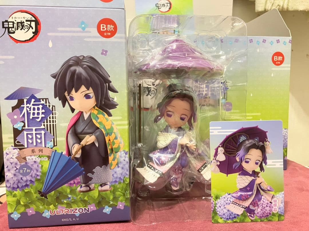 鬼滅の刃 梅雨シリーズ フィギュア 胡蝶しのぶ 中国限定