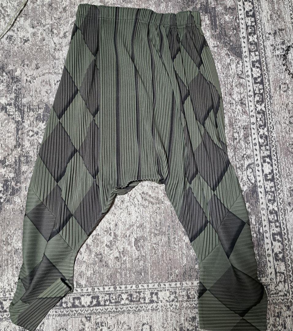 オムプリッセ ダイヤ柄サルエルパンツsize3新品値下売切❗️ - メルカリ