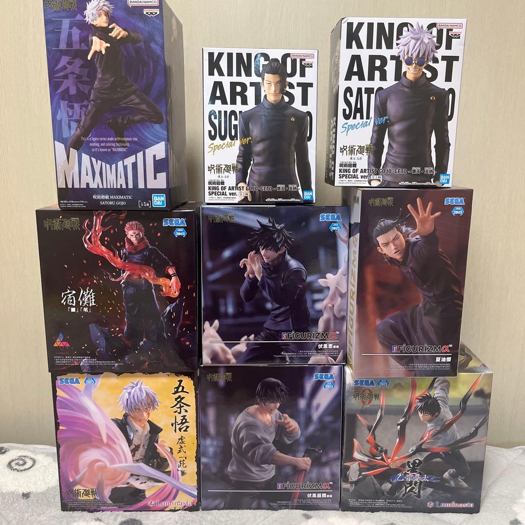 さ*か様 呪術廻戦 プライズフィギュアセット 18点まとめ売り FIG]全