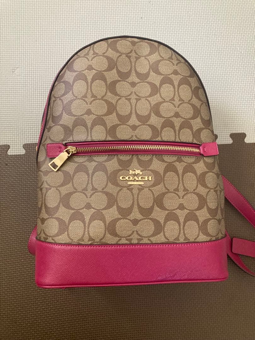 COACH コーチ リュック ピンク