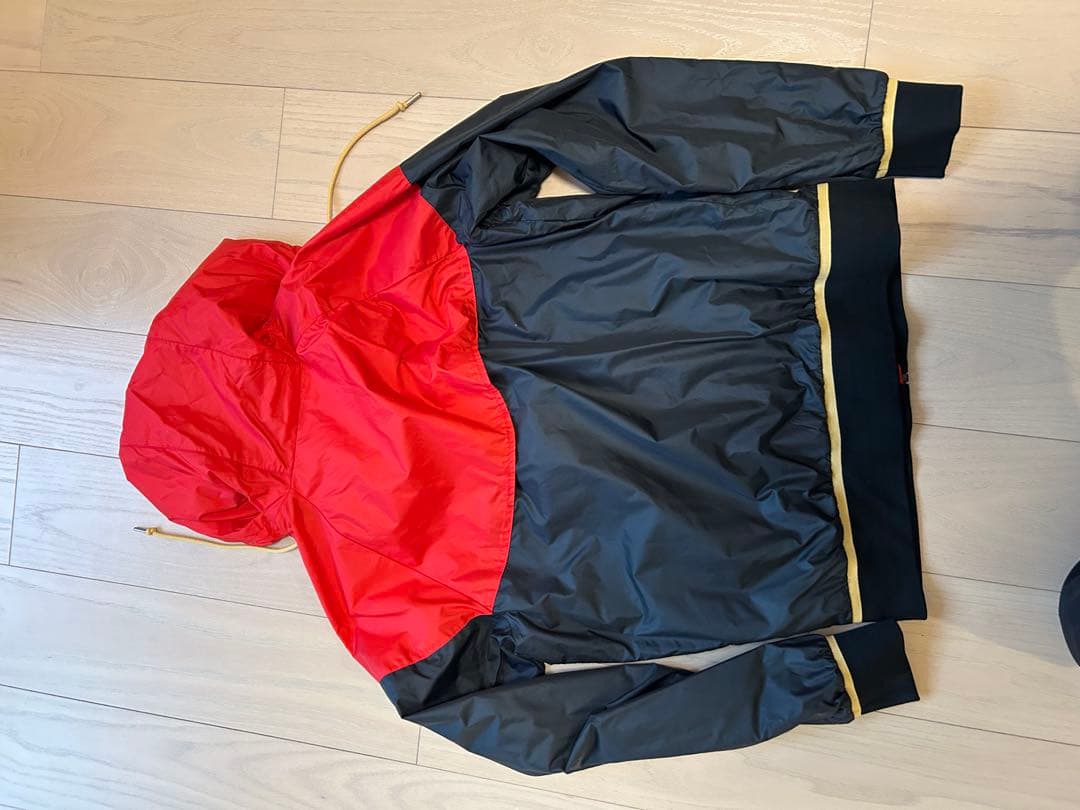 Nike ナイキ ジャージ フード付きナイロンジャケット M 赤/黒 浦和レッズ