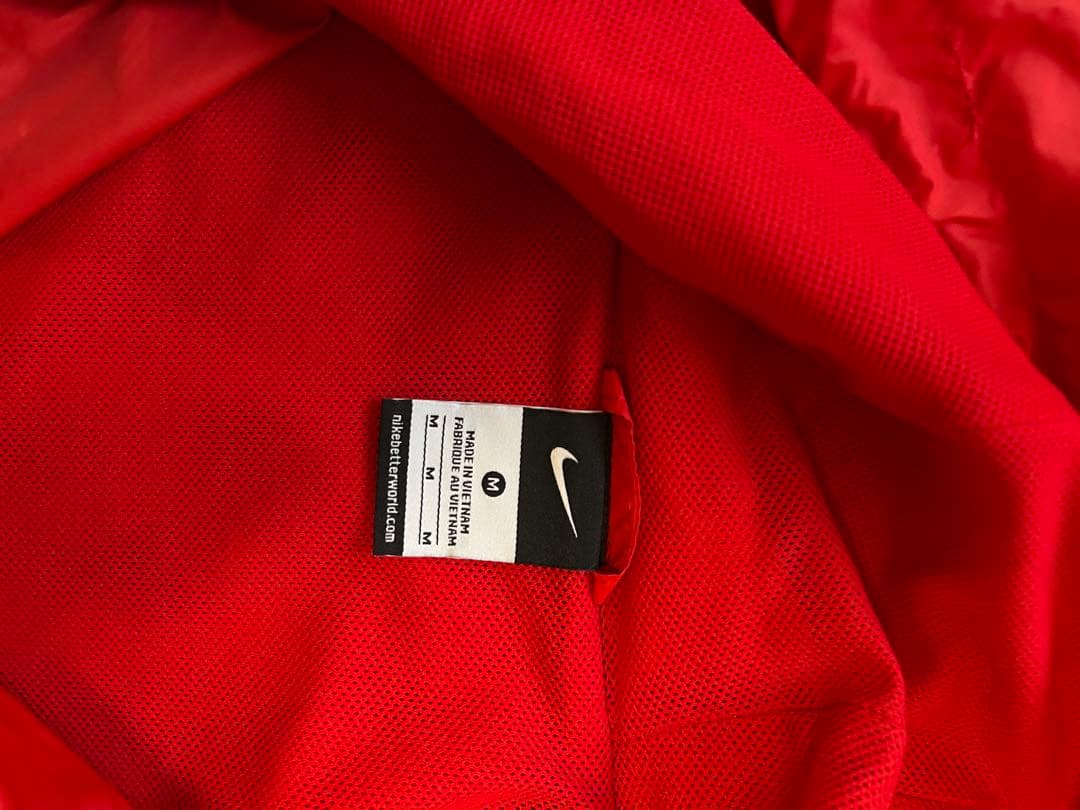 Nike ナイキ ジャージ フード付きナイロンジャケット M 赤/黒 浦和レッズ