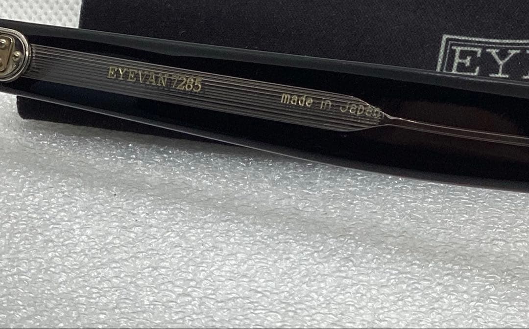 ■EYEVAN 7285 ■338 ■47size■100 ブラック