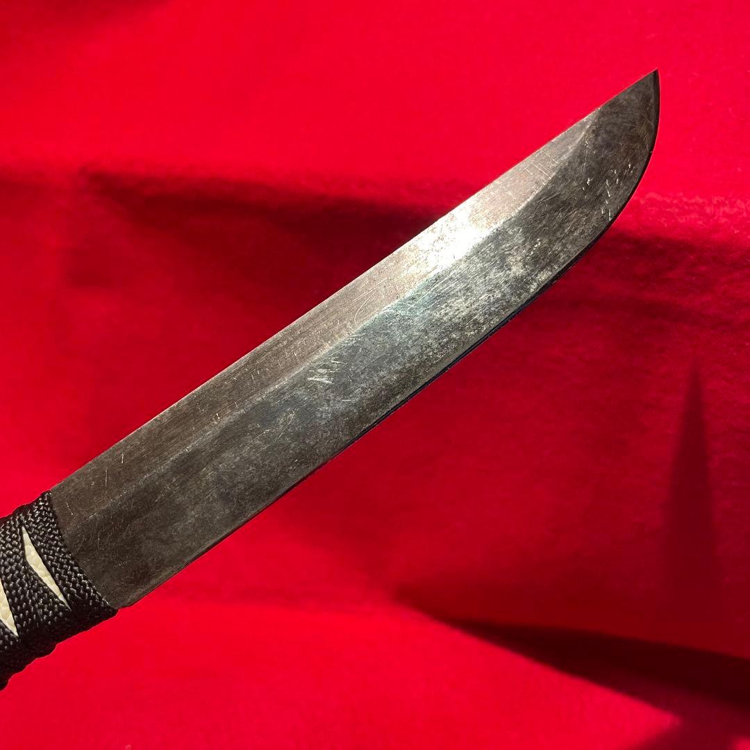 日本刀　残欠　ナイフ　⑤ フルタング　アウトドア　キャンプ　バトニング　釣り