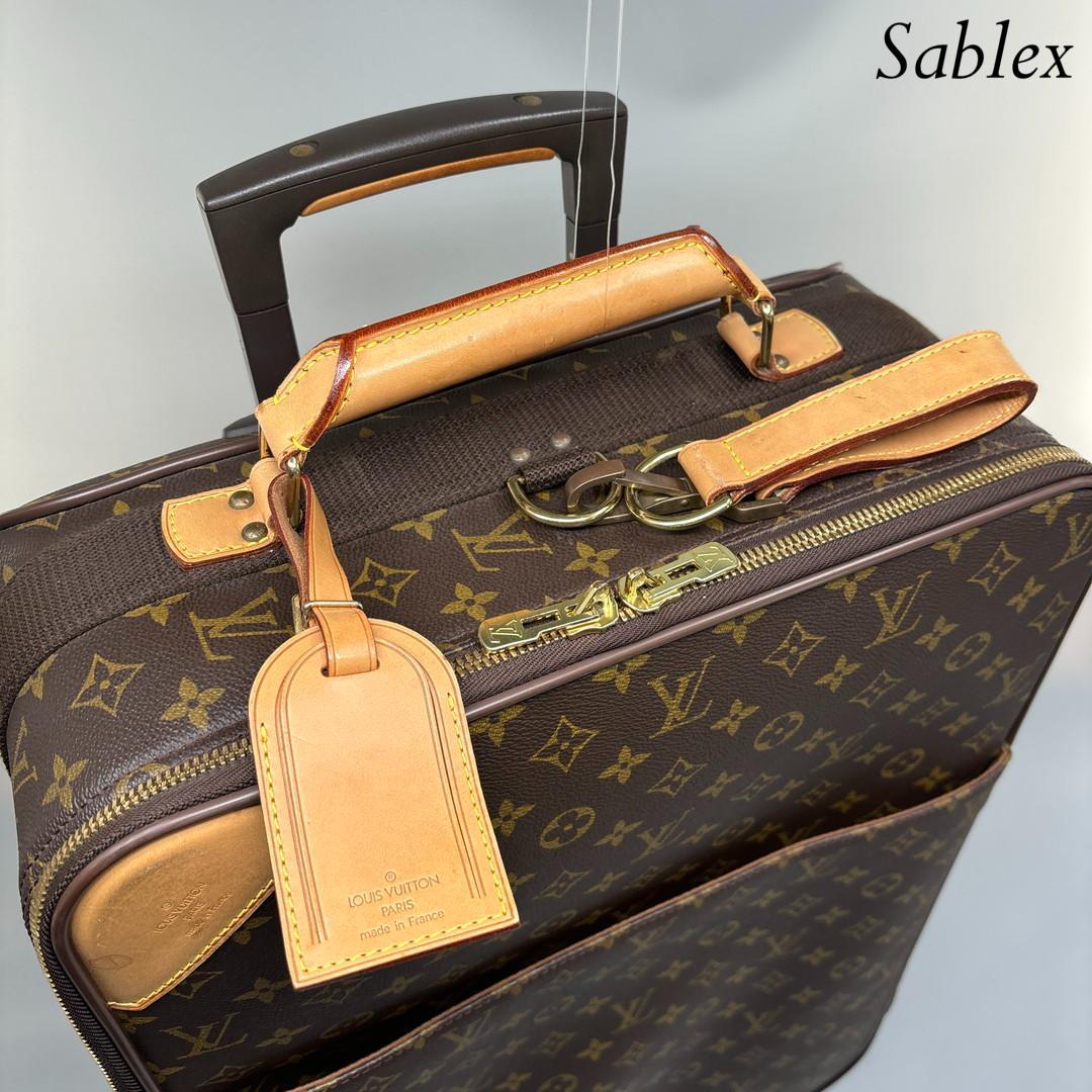 【超極美品】ルイヴィトン M23294 モノグラム ペガス55 キャリーケース