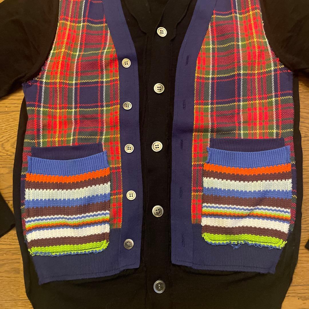 コムデギャルソンオムプリュス ドッキングニット ランダムコラージュ期