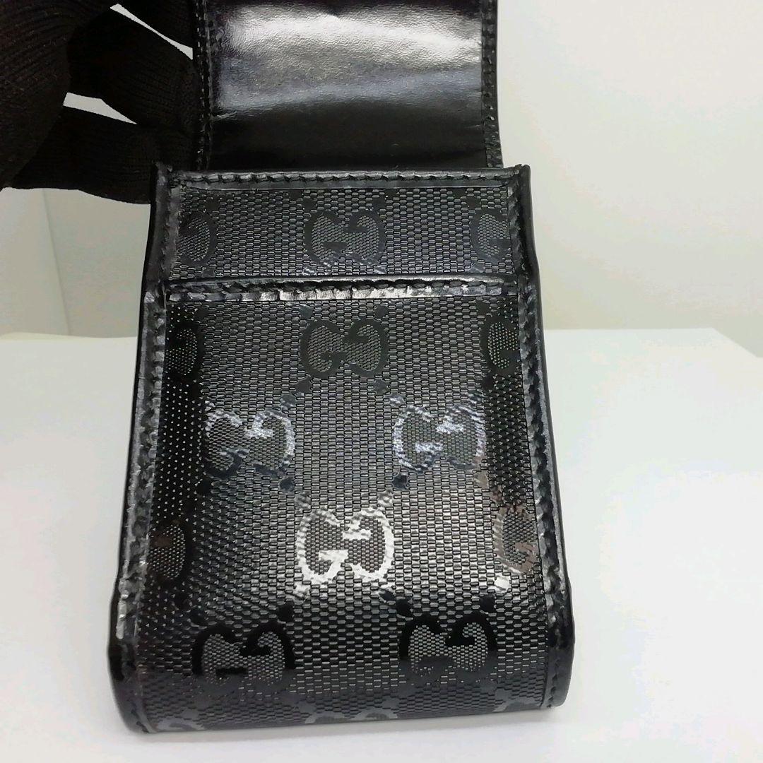 GUCCI　グッチ　インプリメ　ブラック　シガレットケース　タバコ入れ