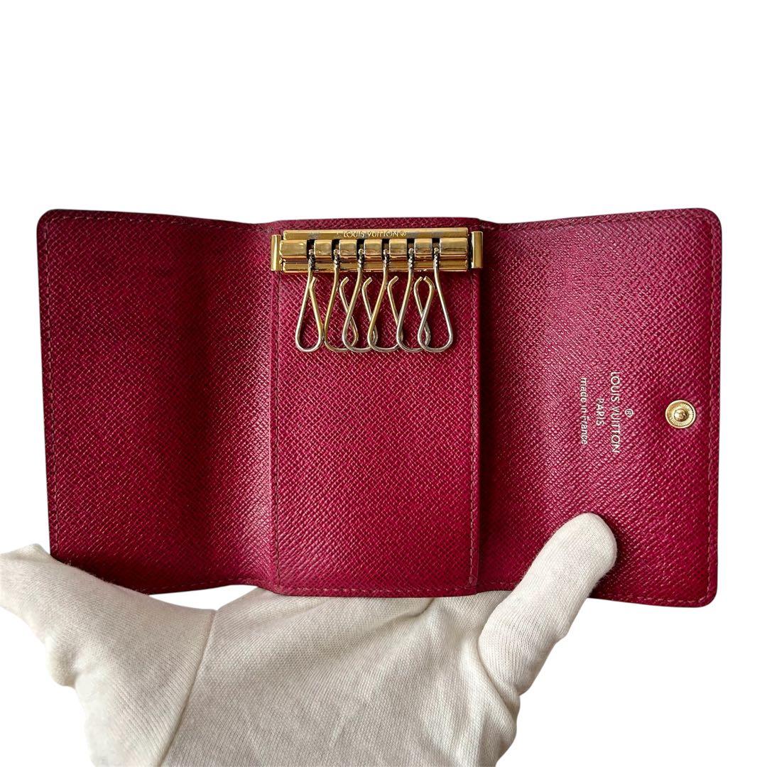 未使用に近い✨ルイヴィトンキーケース ミュルティクレ 6連 フューシャピンク