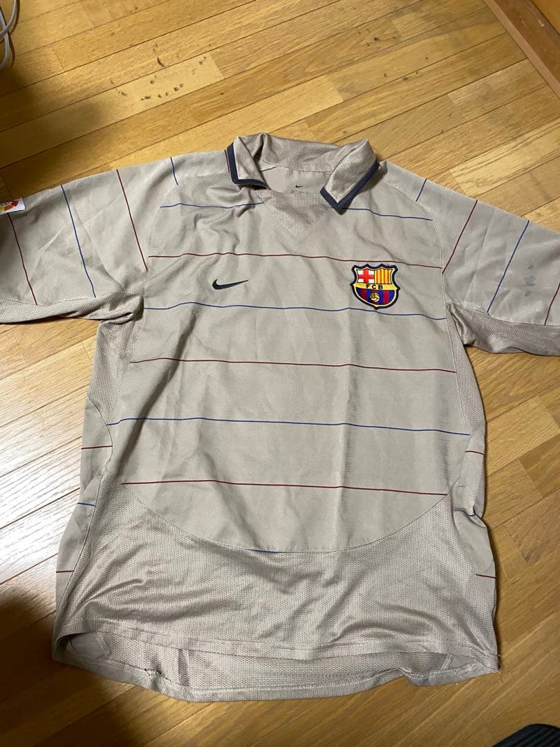 バルセロナ サード ユニフォーム 03/04 3rd Lサイズ シャビ - メルカリ