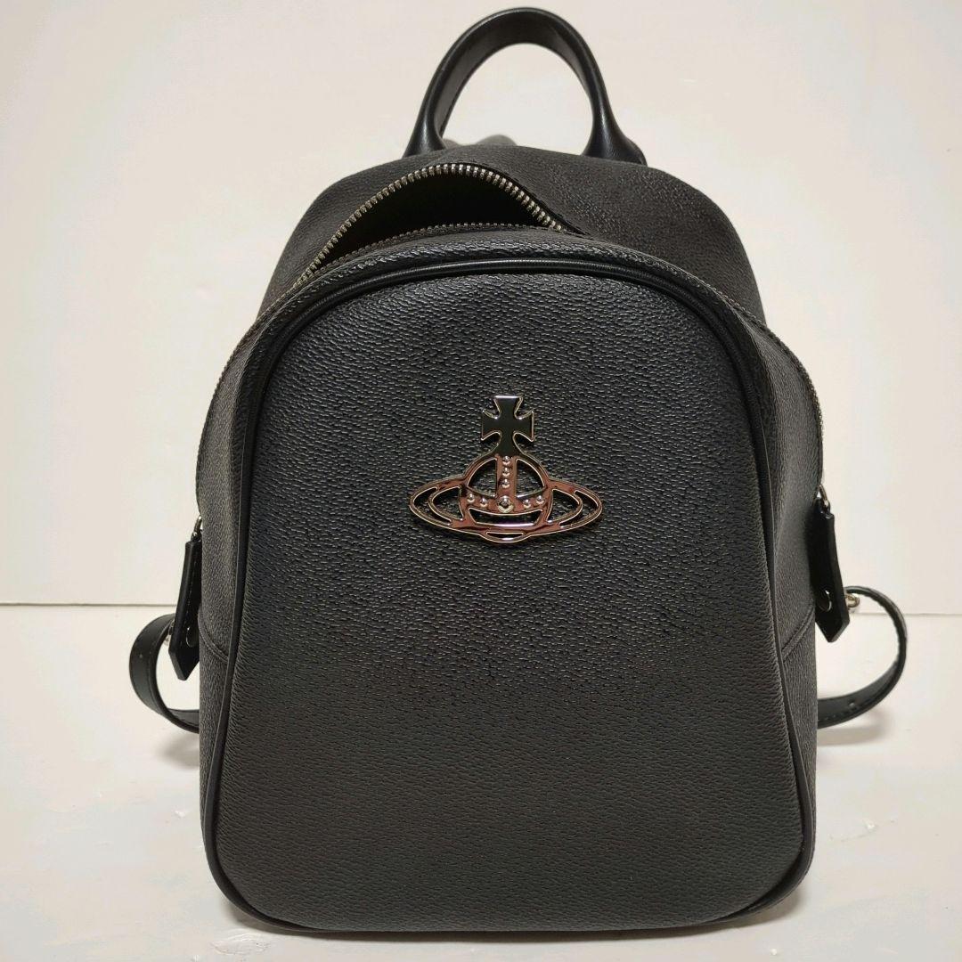 ヴィヴィアンウエストウッド ミニ リュック ブラック オーブ ANNIE アニー