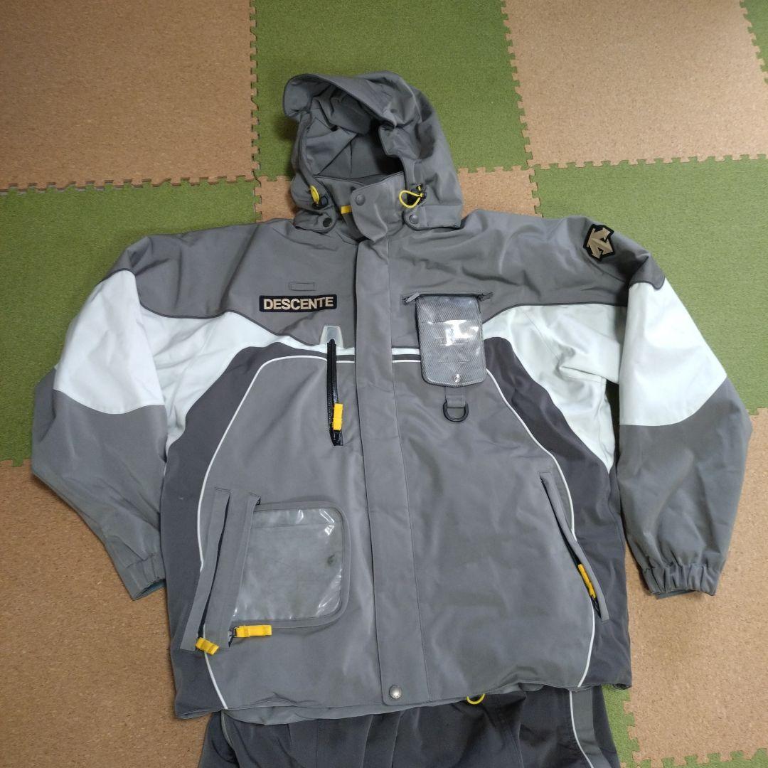 オガサカスキー別注品ウエア上下（ゴールドワッペン） DESCENTE製