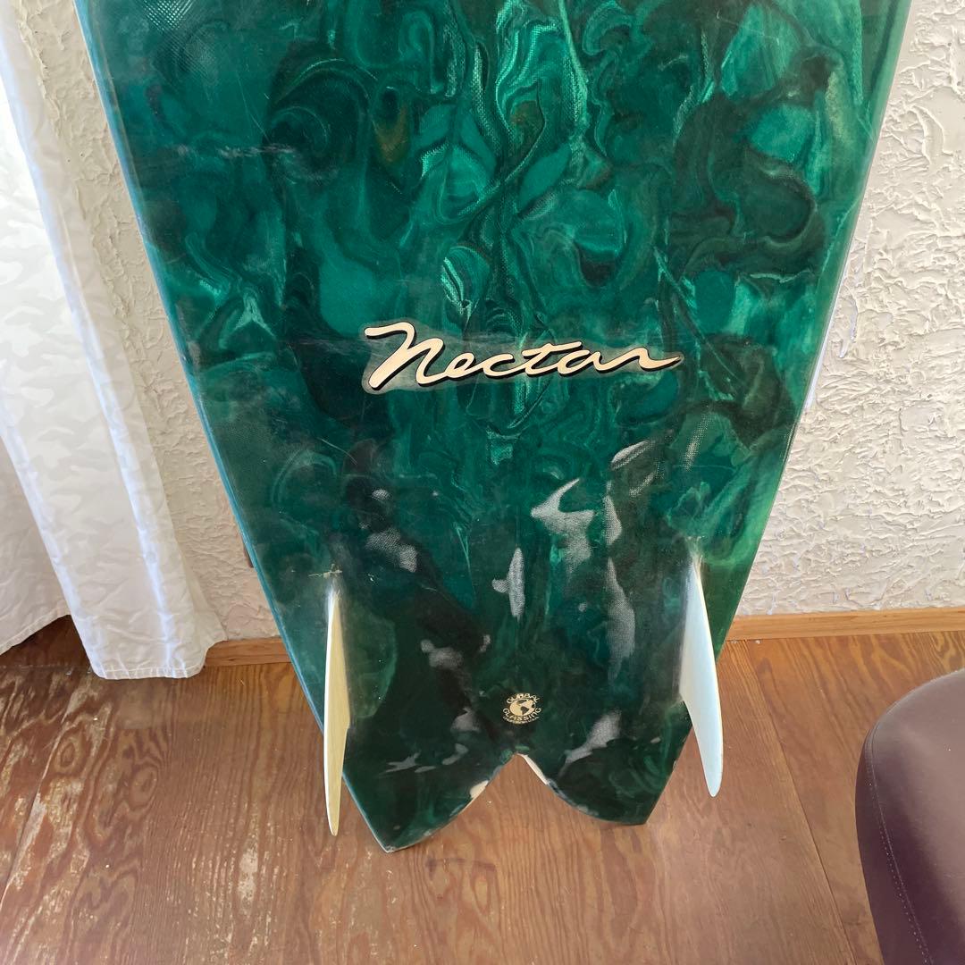 エレファン専用 Nectar グリーン マーブルフィッシュテール 185センチ