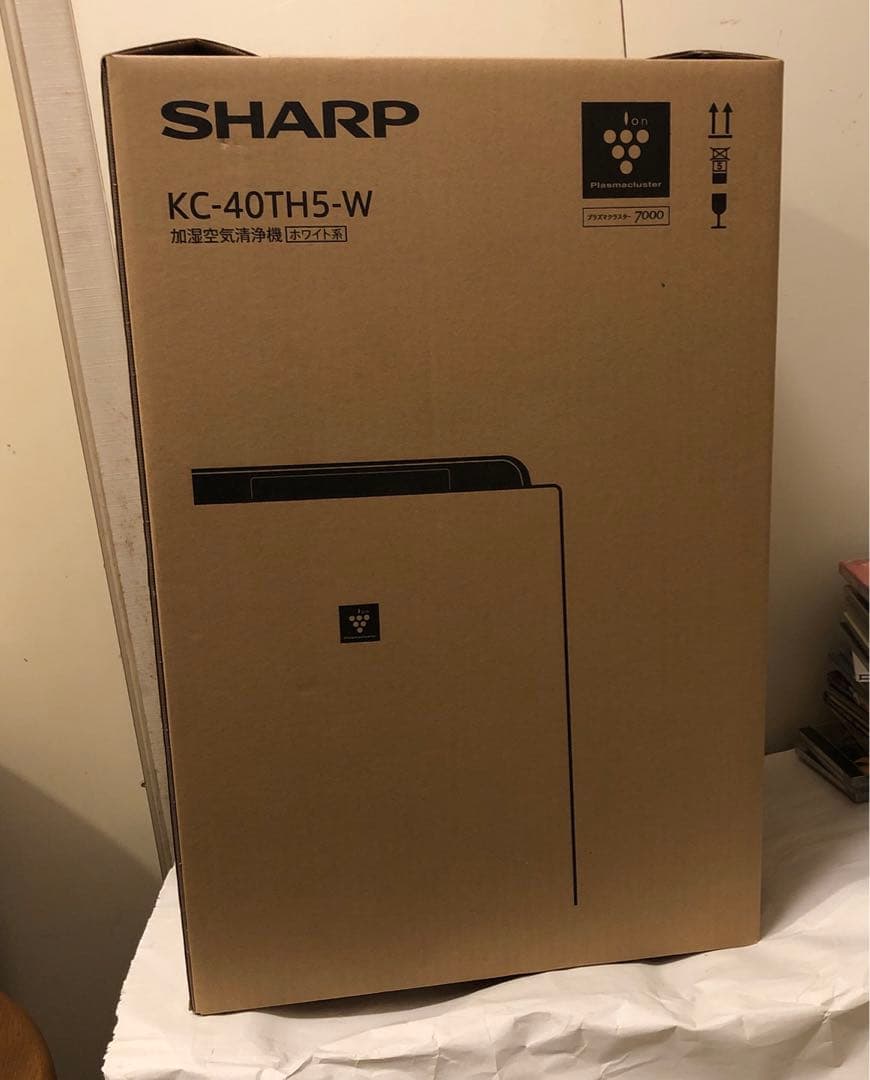 SHARP シャープ　プラズマクラスター加湿空気清浄機 KC-40TH5-W