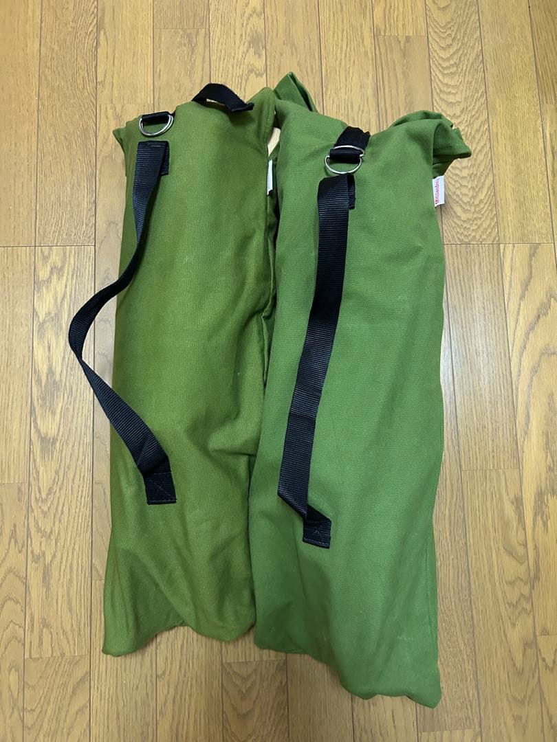 ハイランダー ウッドフレームチェアチ グリーン 2脚セット