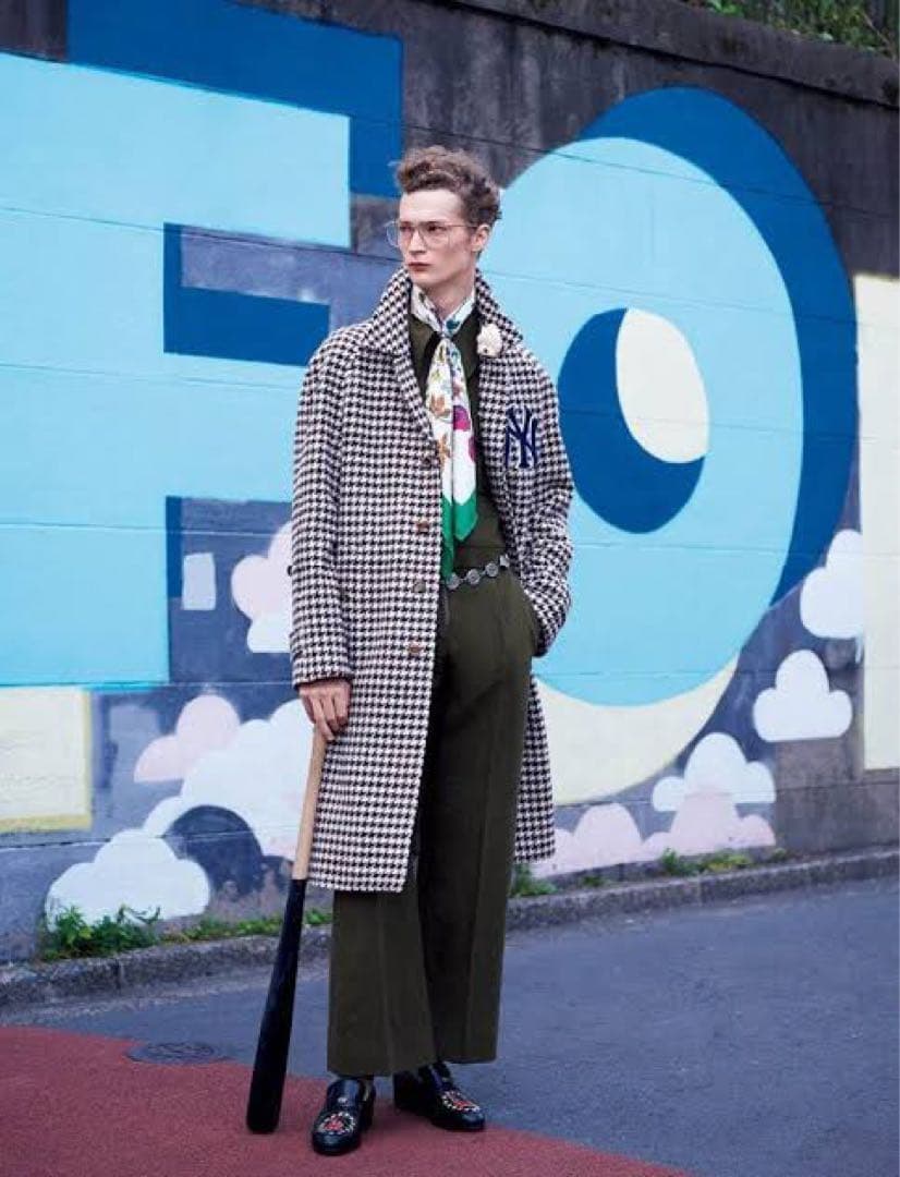 ロートレック　GUCCI 2018AW ヤンキース ミケーレ 千鳥