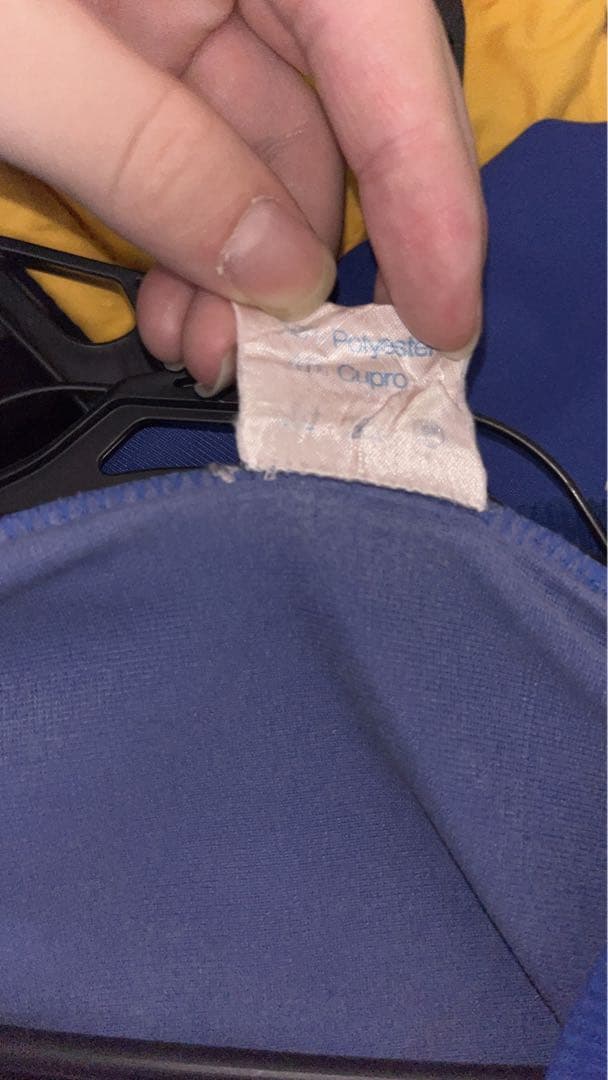 アディダス 青 ジャージ 70s〜80sジップアップ 小松菜奈