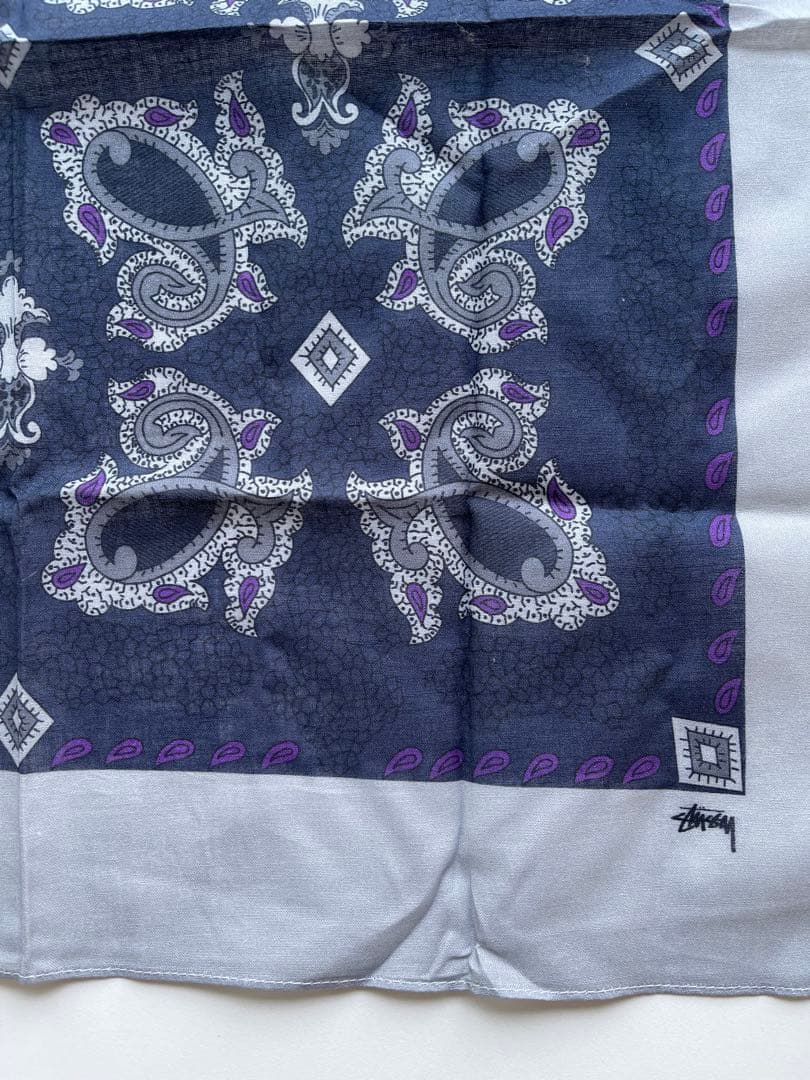 Stussy ステューシー バンダナ MASAYO NOGUCHI - メルカリ