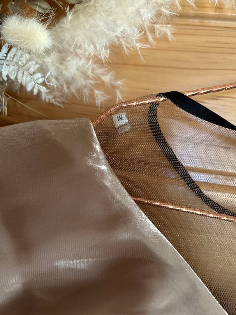 超美品leja レジャ アシンメトリーティアードフリル3WAYベロアドレスM