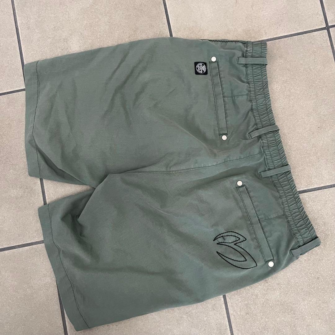 パーリーゲイツ　セットアップ　上下　メンズ　ポロシャツ　ショートパンツ　迷彩　L