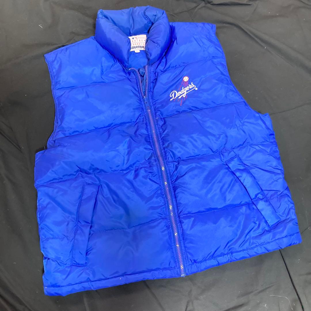 貴重 ドジャース スタジャン ダウン ベスト セット 98 Nomo 非売品