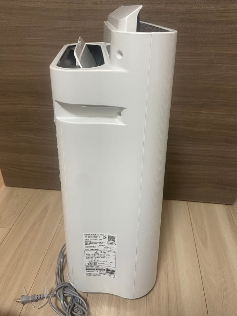 【2024年製】SHARP加湿空気清浄機　KC-R50-W
