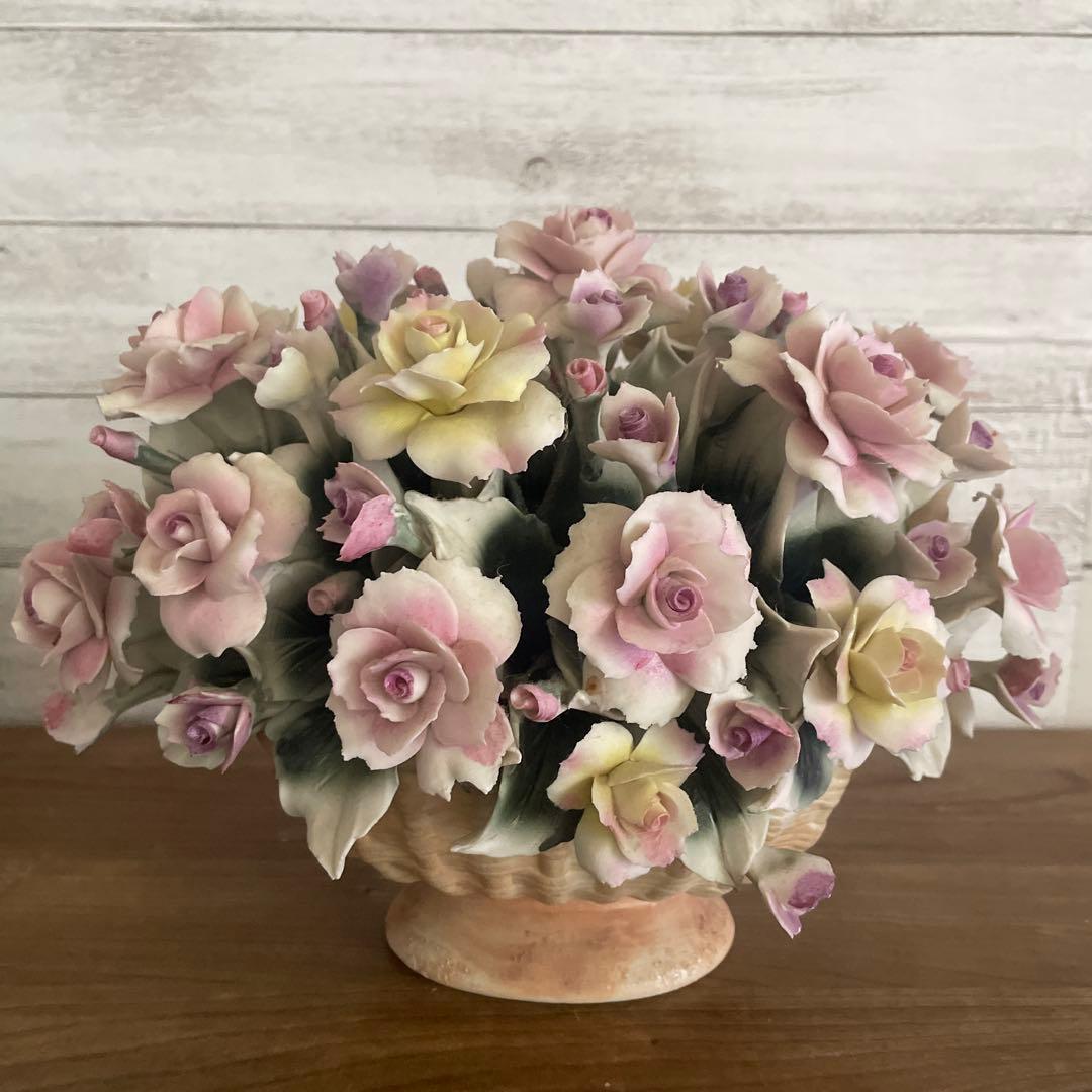 カポディモンテ 陶花 イタリア製 華やか 【現地引渡し】 - メルカリ