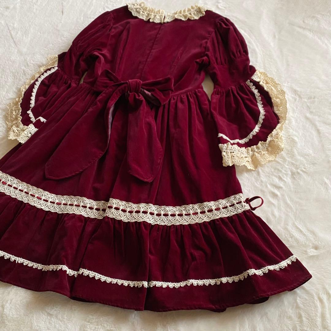 BABY THE STARS SHINE BRIGHT ベルベット　ドレスレース