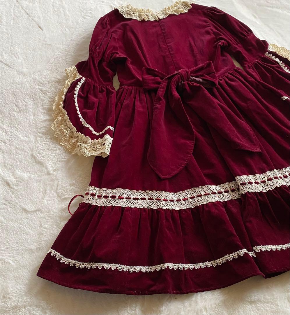 BABY THE STARS SHINE BRIGHT ベルベット　ドレスレース