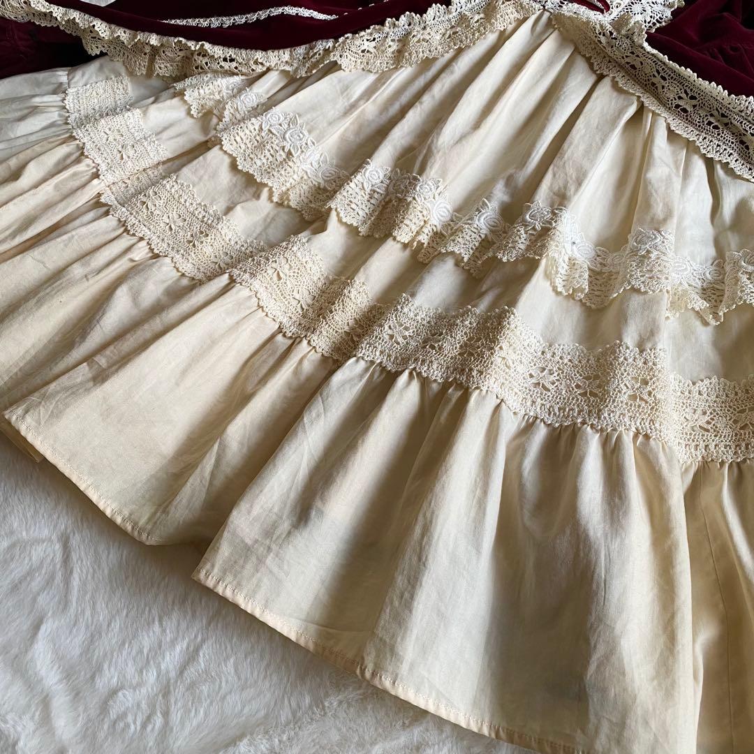 BABY THE STARS SHINE BRIGHT ベルベット　ドレスレース