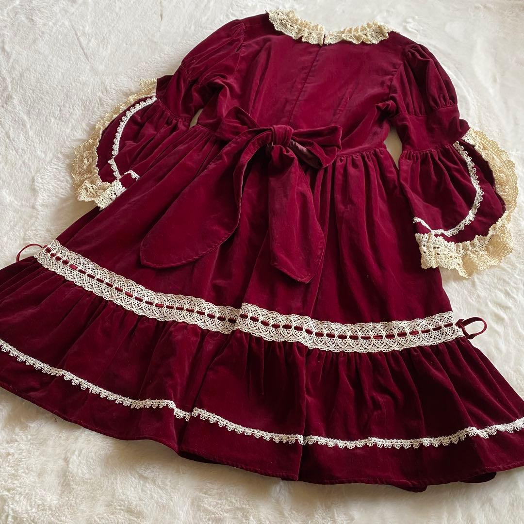 BABY THE STARS SHINE BRIGHT ベルベット　ドレスレース