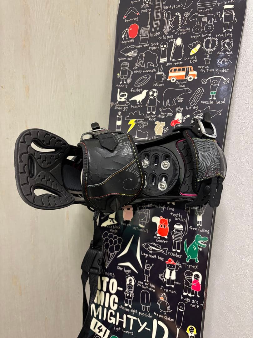 Atomic Mighty-D 141cm スノーボード ビンディング・ケース - メルカリ