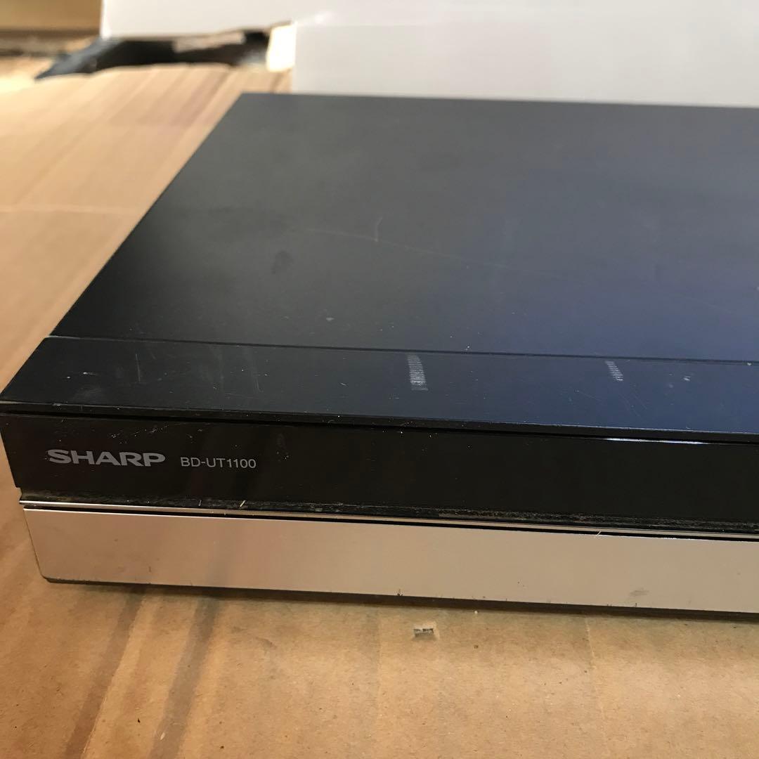 SHARP ブルーレイレコーダー BD－UT1100 2017年製 リモコン無 - メルカリ