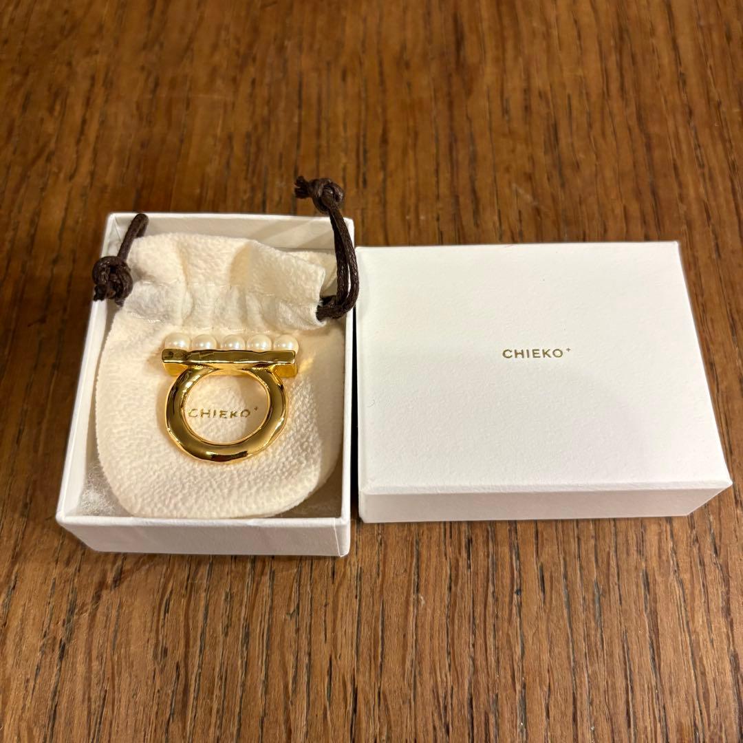 【CHIEKO+】rhythm pearl ring 10号