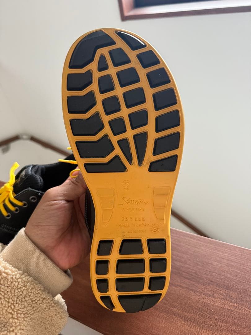 Simon 静電靴　25.5cm(製品コード：1707570) 超美品