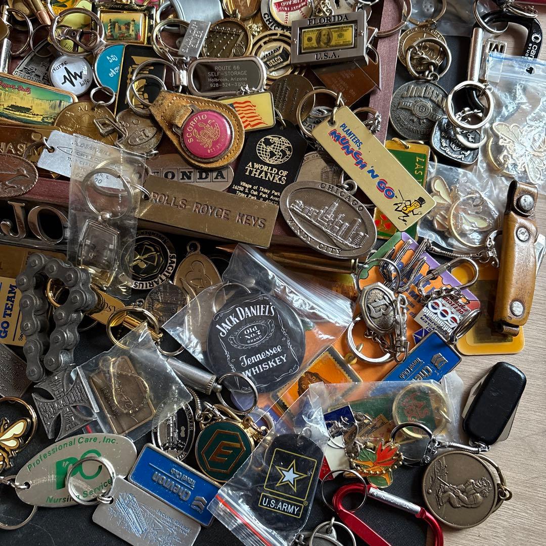 JUNK ／メタルキーチェーン／ まとめ売り／VINTAGE ／USA