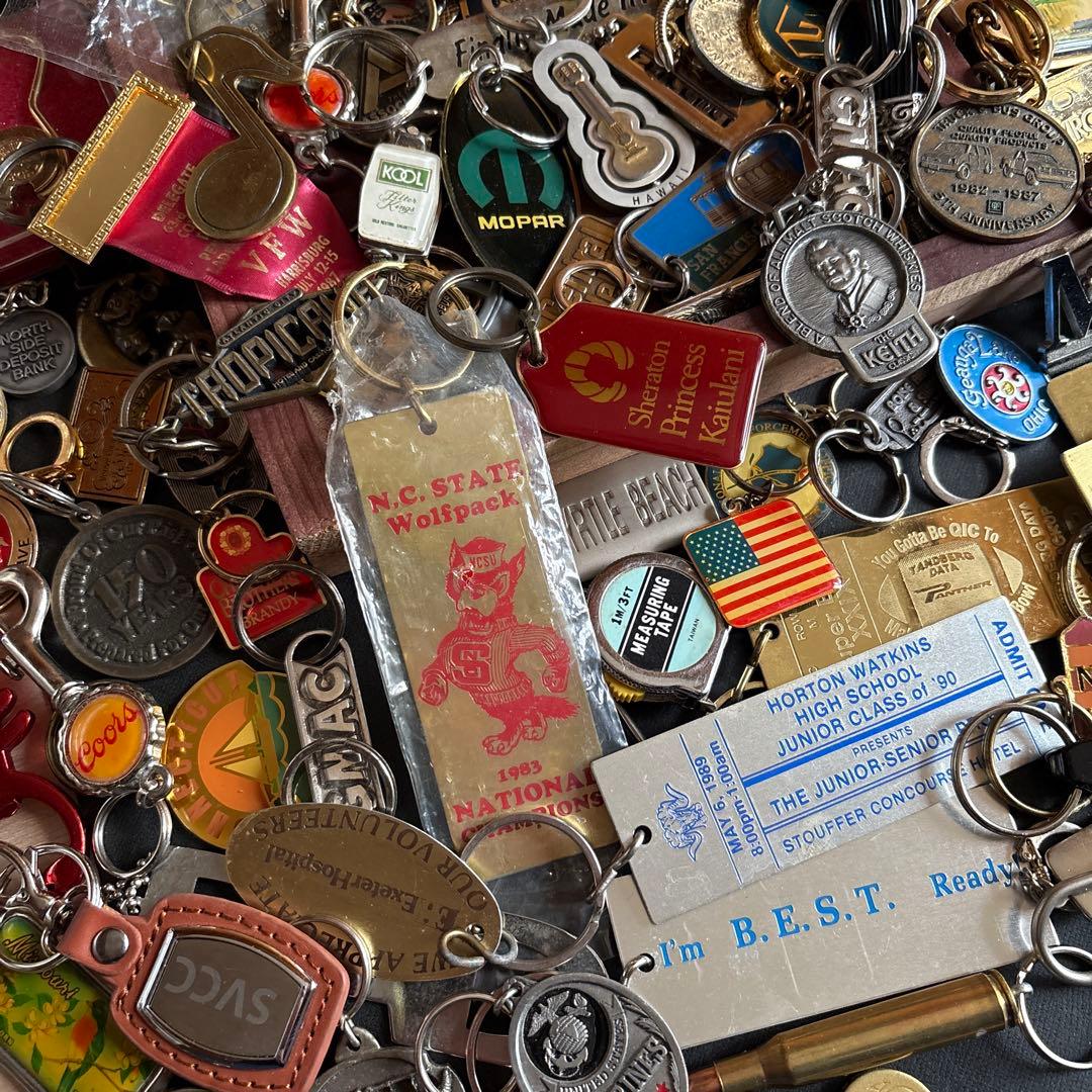 JUNK ／メタルキーチェーン／ まとめ売り／VINTAGE ／USA